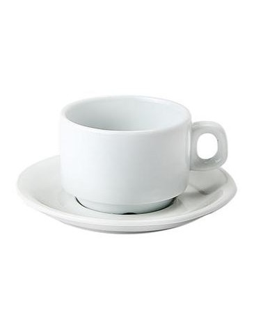 PIATTO PER TAZZA THE\' / COLAZIONE CM15 BIANCO