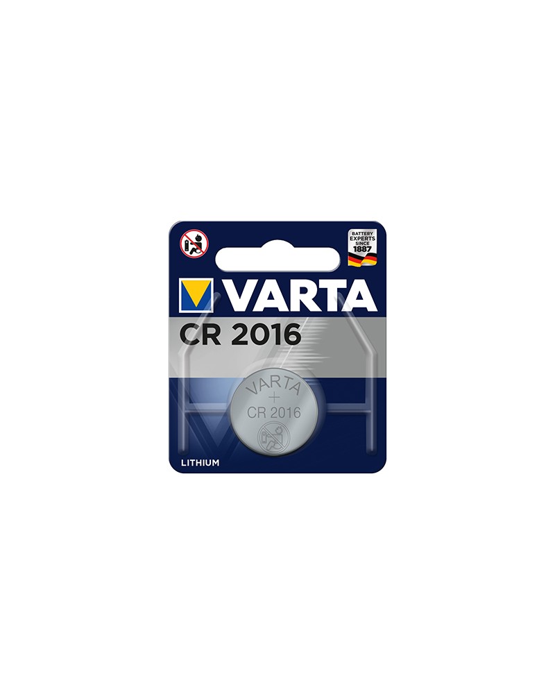 Pila Professional Electronics Varta. Tipo CR2016. Litio. 3 volt. 1 pezzo