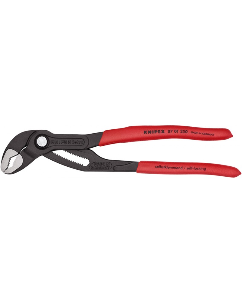 Pinza regolabile per tubi MM180 KNIPEX mod. COBRA in acciaio cromo vanadio