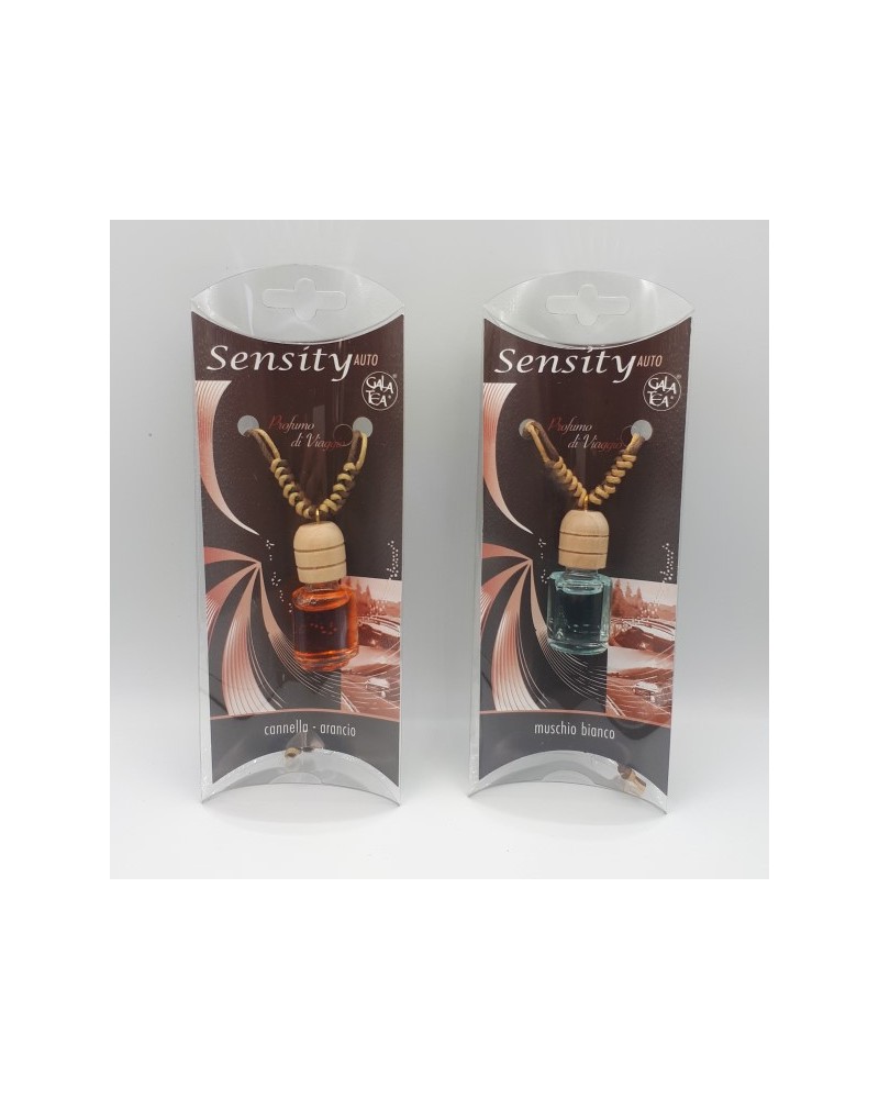 PROFUMATORE PER AUTO CANNELLA e ARANCIO 100% PURO 4,5ML