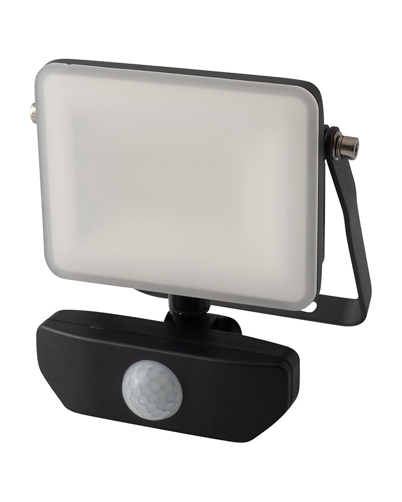 Proiettore a LED MAURER con sensore crepuscolare e di movimento 15W 4000K IP54 1350LM - 4000 K (luce bianca neutra)