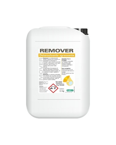 REMOVER detersolvente sgrassante per pavimenti e superfici dure 5KG.