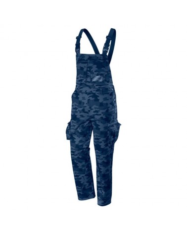 Salopette da lavoro CAMO Navy NEO TAGLIA S (48). Materiali cotone 60%, 37% poliestere, 3% spandex. 255g/m2.