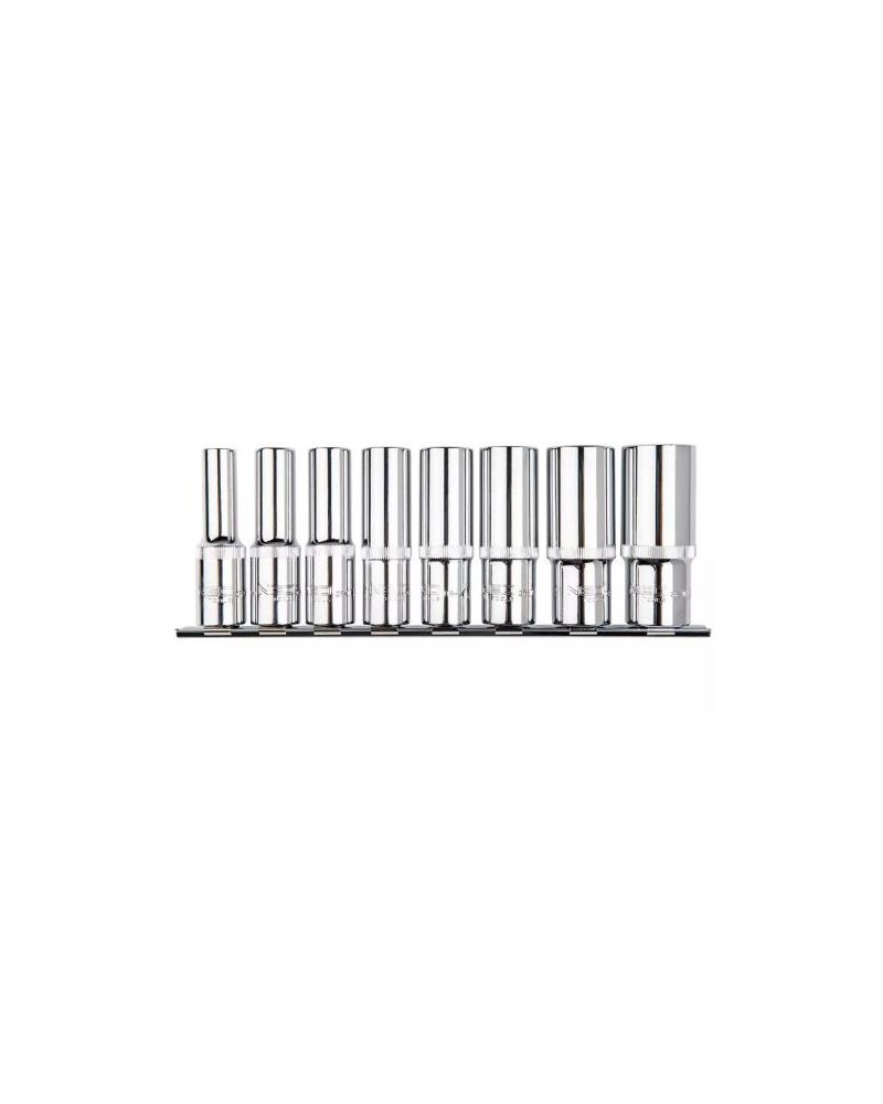 SET DI 8 BUSSOLE INSERTI SPLINE 1/2, lunghe, set di 8 pz. ART. 08-650 NEO