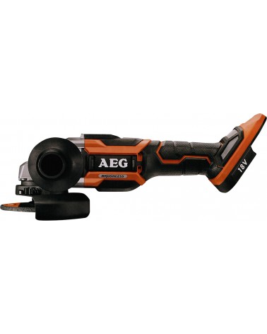 Smerigliatrice angolare a batteria  litio (solo corpo) AEG mod. BEWS18-125BL/0 - 18V - diametro disco 125 mm - motore brushless 