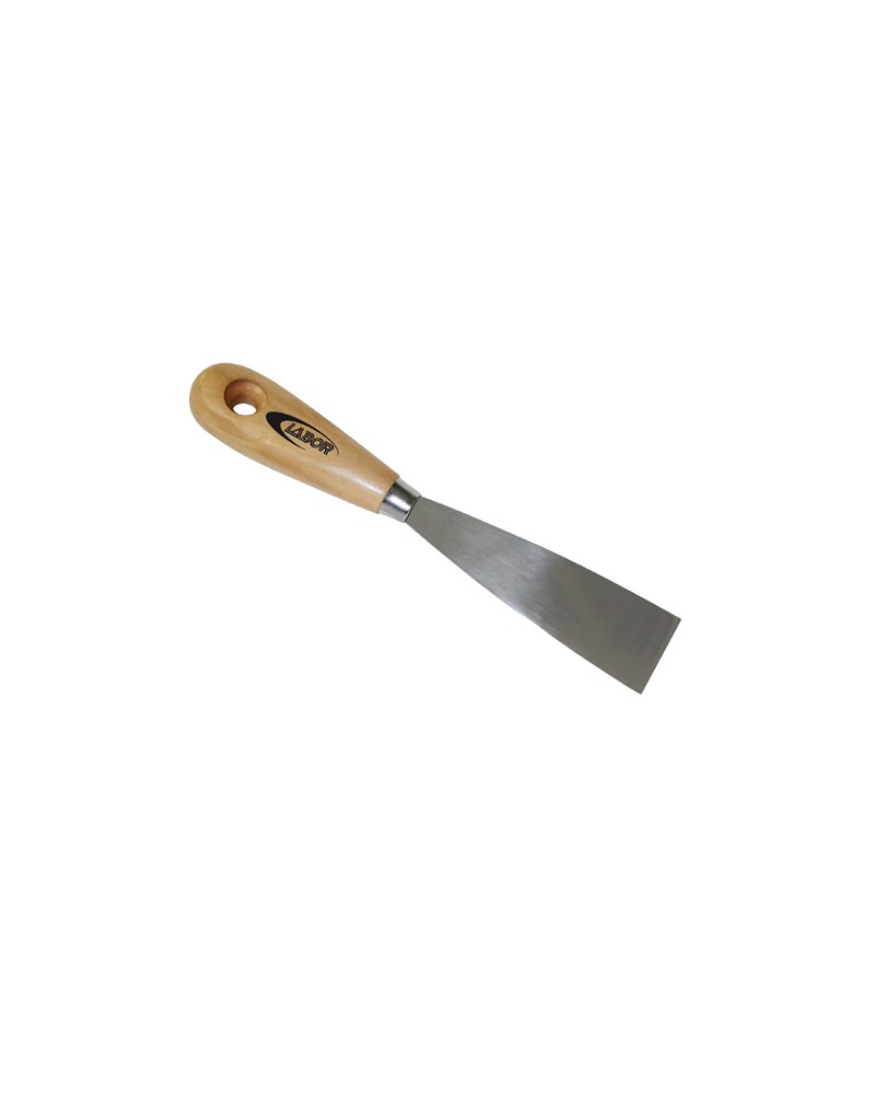 SPATOLA LEGNO MM60 LAMA INOX ART. 791604