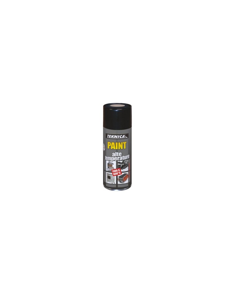 SPRAY ALTA TEMPERATURA 800° ALLUMINIO OPACO  400ML TEKNICA  ART. 17-0901