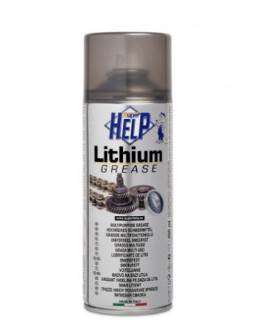 SPRAY GRASSO MULTIUSO LITHIUM GREASE 400ML SUPER HELP art. 26400