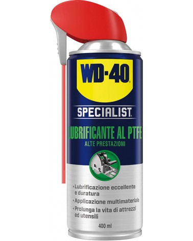 Spray lubrificante WD40 400ML ad alte prestazioni - contiene politetrafluoroetilene che fornisce lubrificazione e protezione ecc