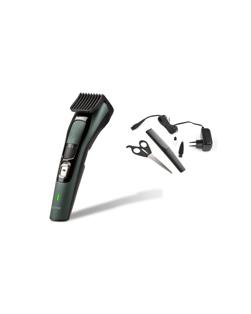 TAGLIABARBA E CAPELLI SFUMÈTaglia barba e capelli ricaricabile. Funzionamento a rete e cordless. Regolazione del taglio da 1 a 2