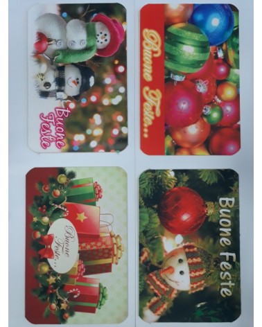 TAPPETO NATALE 40X60CM CON GOMMA ASSORTITI