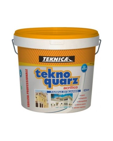 TEKNOQUARZ LT4 ART. TK30-0111 Rivestimento acrilico al quarzo per interni ed esterni.