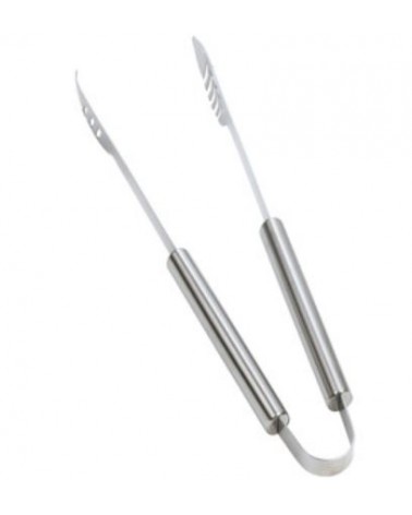 TEXAS PINZA INOX PER BARBECUE SATINATO