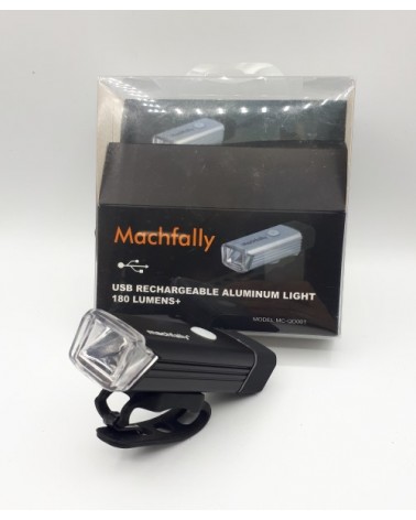 TORCIA BICI MACHFALLY USB RICARICABILE 180LUMEN