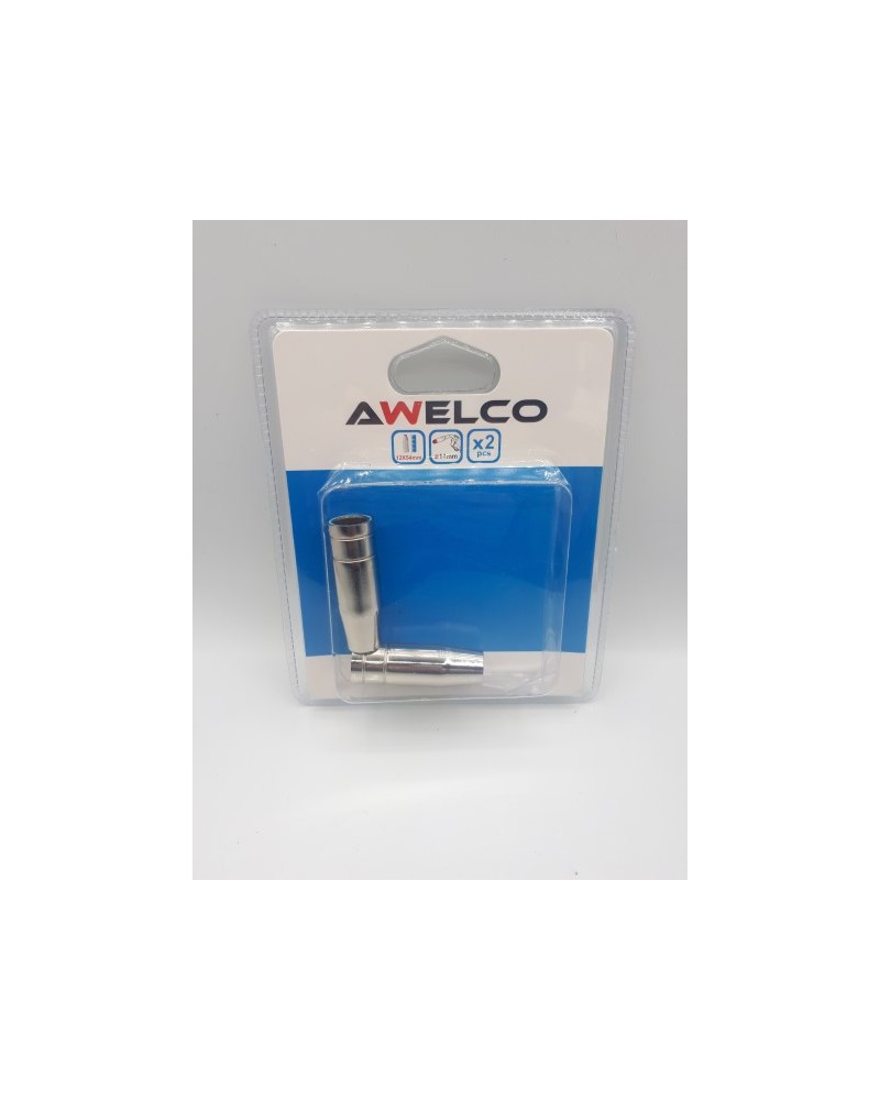 UGELLI DI RICAMBIO PER SALDATRICE MIG-ONE AWELCO 12x54mm diametro 14mm (confezione da 2 pezzi)