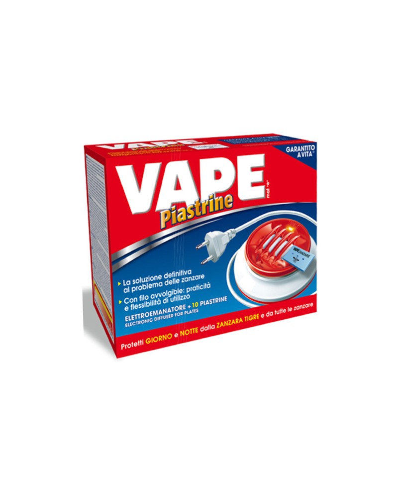 VAPE ELETTROEMANATORE + 10 PIASTRINE.