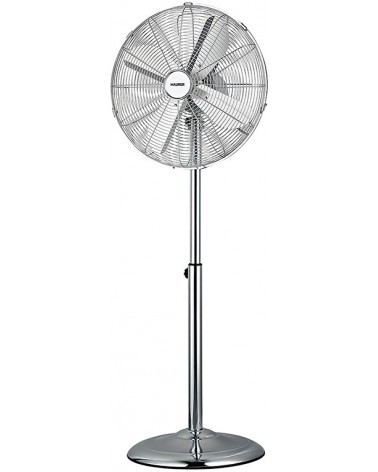 VENTILATORE PIANTANA CROMATO 4 PALE 60W CM40X125H