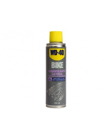 WD-40 lubrificante catena 250ML per tutte le condizioni al PTFE. Questa formula al ptfe fornisce un'eccellente lubrificazione si