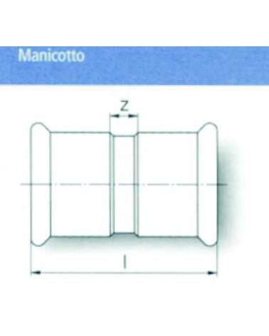 MANICOTTO FERRO C/BATT. 22