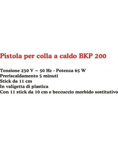 PISTOLA TERMOCOLL 40W 11MM