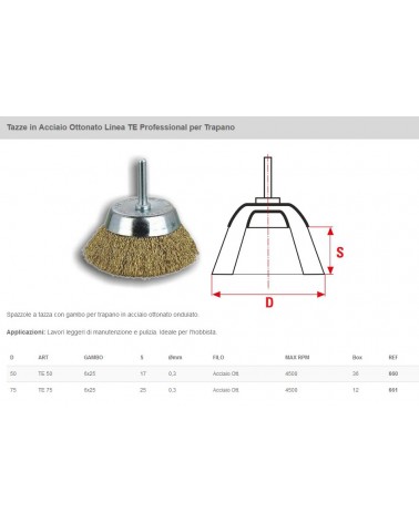 TAZZA TRAPANO  ACC OTT diametro 50