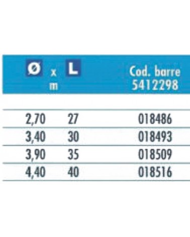 CAMBRETTE  diametro 3,5x30MM 5KG  