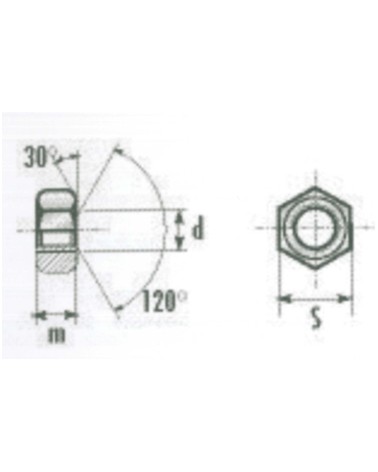 DADO ZIGRINATO M6    100PZ