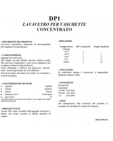 LIQUIDO LAVAVETRI DP1 500M