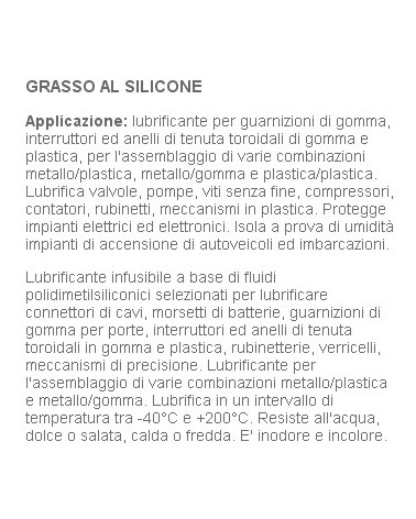 GRASSO AL SILICONE   100ML