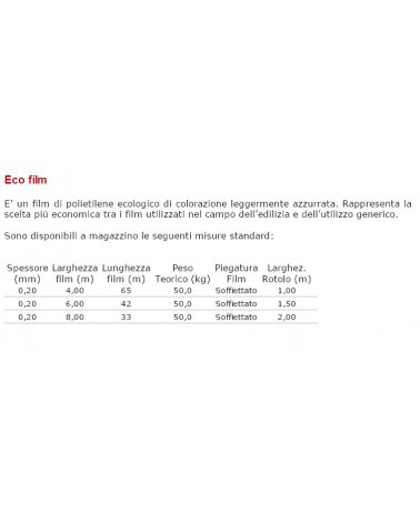 FOGLIA ECOFILM 0,20  400  