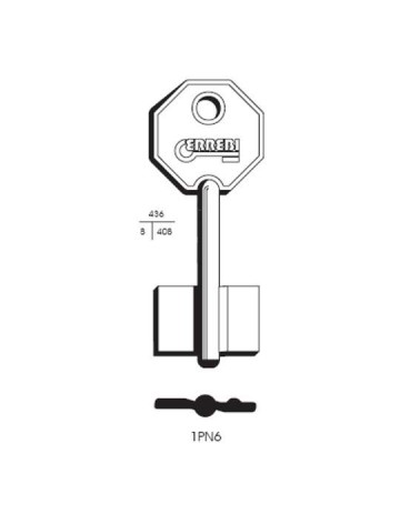 CHIAVE 1PN6 | 5PT3        