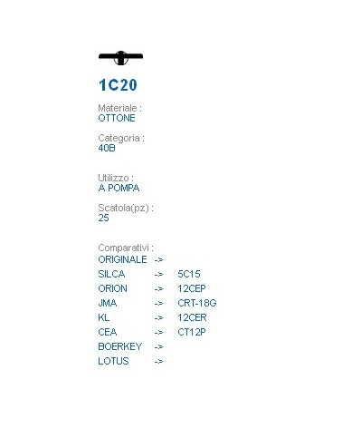 CHIAVE 1C20 | 5C15        