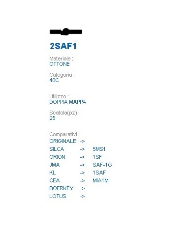 CHIAVE 2SAF1 | 5MS1       