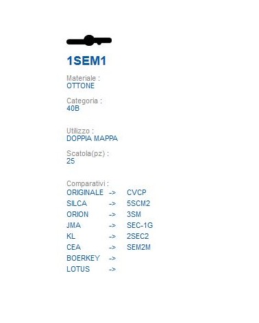 CHIAVE 1SEM1 | 5SCM2      