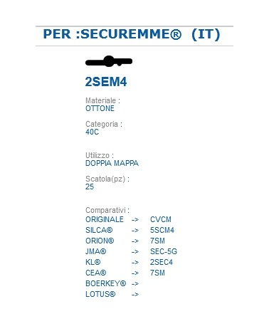 CHIAVE 2SEM4 | 5SCM4      