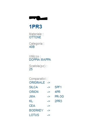 CHIAVE 1PR3 | 5PF1        