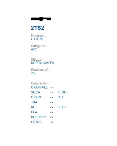 CHIAVE 2TS2 | 5TSI3       