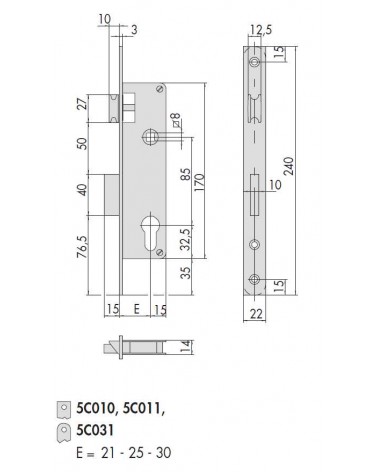 SERR. x LEGNO 1M/SCR AC/OT