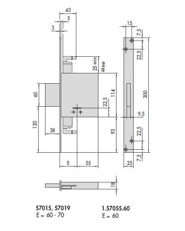 SERR.xLEGNO DOP/MAP 4M 3CH