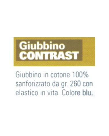 GIACCA CONTRAST BLU TG   M