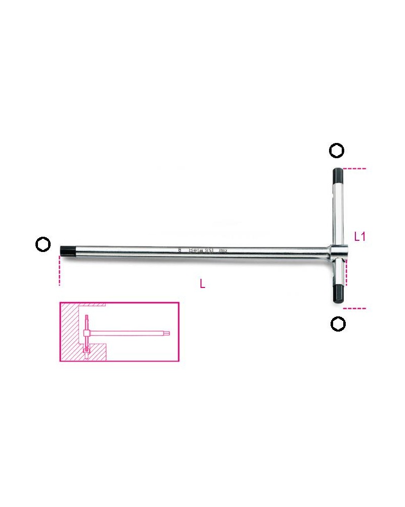 951TX T20 CHIAVE A T TORX 