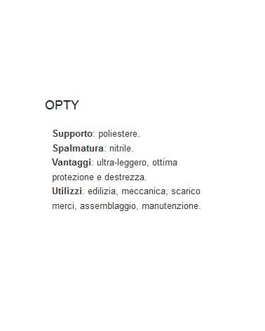 GUANTO OPTY-650 NITR TG 8 