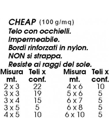 TELO C/OCCH CHEAP      2x3