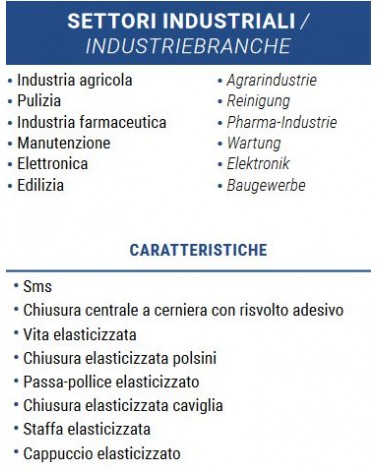 TUTA TNT C/CAP 50G/M2 TG L