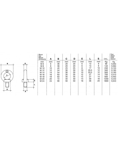 GOLFARI MASCHI INOX316 M 6