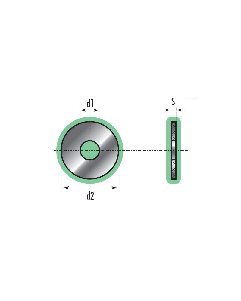 ROND ZINC 8X24    100 PZ  