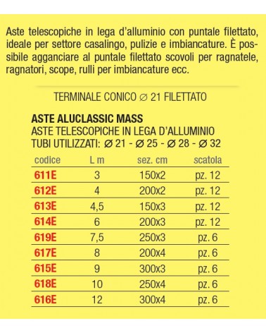 ASTA TELESCOP ALLUM MT 8  