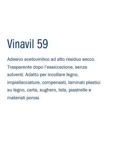 VINAVIL 59 BARATTOLO 1KG  