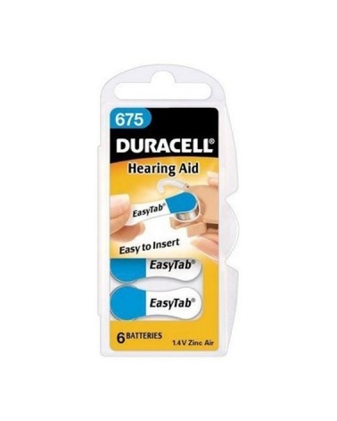 DURACEL ACUS TAB 675 BL 6P