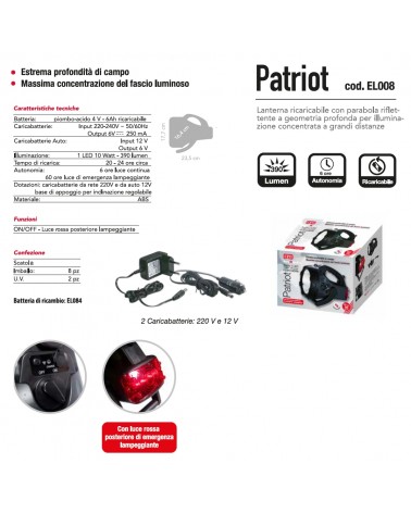 TORCIA PATRIOT RIC 390 LUM